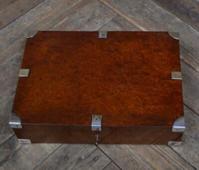 Edwardian Amboyna Wood Trinket Box SAI3310 Antique Boxes 6