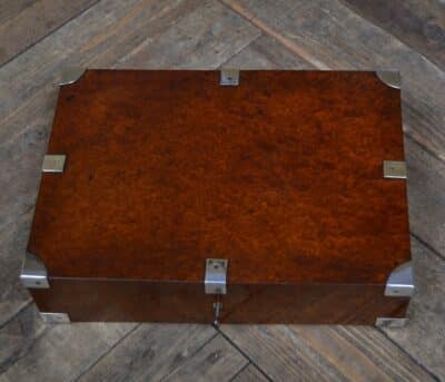 Edwardian Amboyna Wood Trinket Box SAI3310 - Image 4