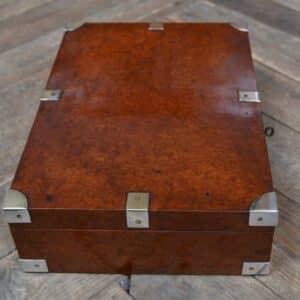 Edwardian Amboyna Wood Trinket Box SAI3310 Antique Boxes