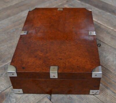Edwardian Amboyna Wood Trinket Box SAI3310 Antique Boxes 3