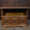 Edwardian Oak Monk's Bench / Hall Seat/ Settle SAI3187 - Image 7