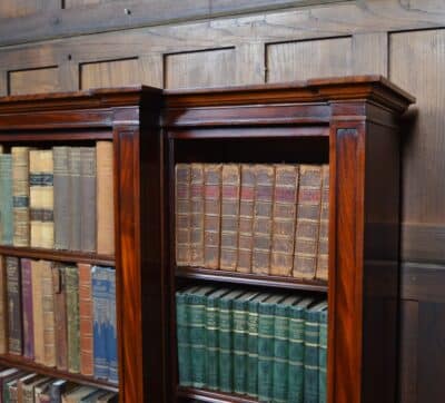 Georgian Mahogany Bookcase SAI3322 - Image 5