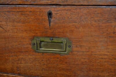 Victorian Teak Campaign Chest SAI3333 - Image 5