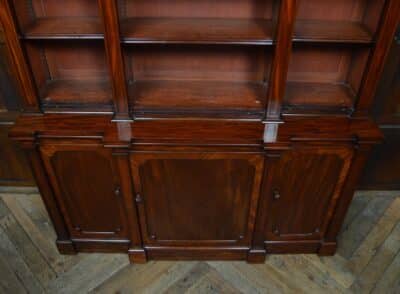 Georgian Mahogany Bookcase SAI3322 Georgian Antique Bookcases 11