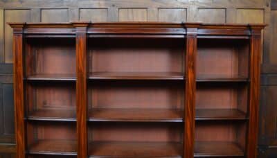 Georgian Mahogany Bookcase SAI3322 Georgian Antique Bookcases 12