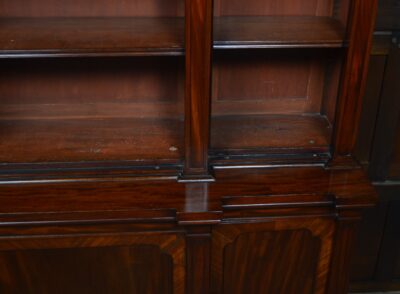 Georgian Mahogany Bookcase SAI3322 Georgian Antique Bookcases 13