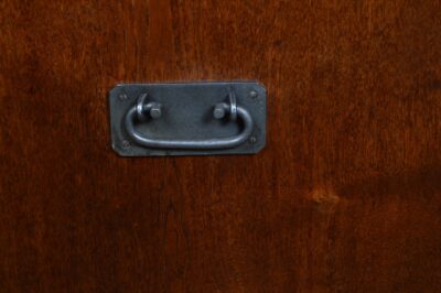 Victorian Teak Campaign Chest SAI3333 - Image 11