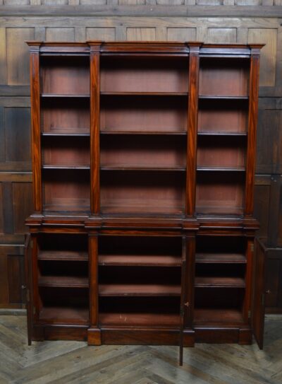 Georgian Mahogany Bookcase SAI3322 Georgian Antique Bookcases 14