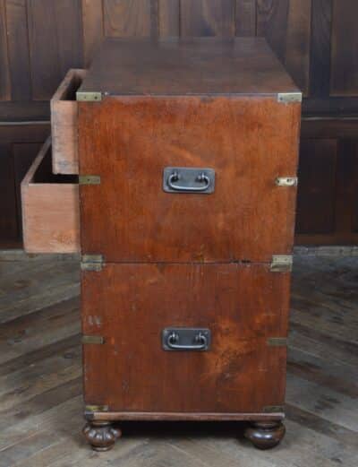 Victorian Teak Campaign Chest SAI3333 chest of drawers Antique Chest Of Drawers 15