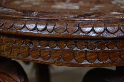 Anglo Indian Elephant Side Table SAI3306 - Image 10