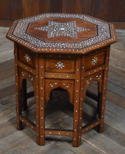 Islamic Octagonal Folding Table SAI3307 Antique Furniture 3