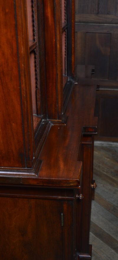 Georgian Mahogany Bookcase SAI3322 - Image 22