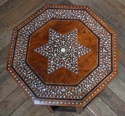 Islamic Octagonal Folding Table SAI3307 Antique Furniture 8