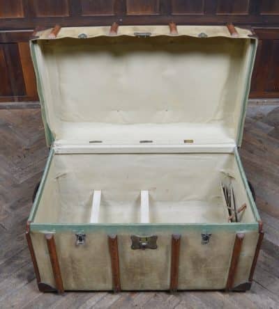 Indian Steamer Trunk SAI3312 storage Antique Boxes 11