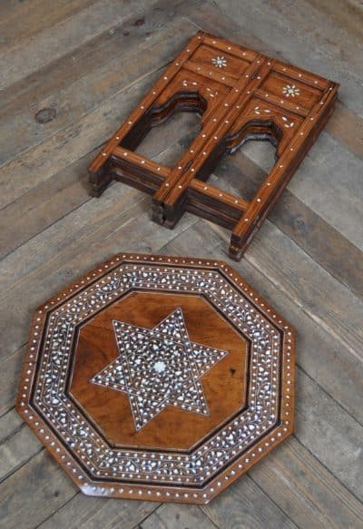 Islamic Octagonal Folding Table SAI3307 Antique Furniture 4