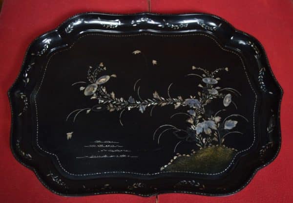 Jennens And Bettridge Paper-mache Tray SAI3046 - Image 6