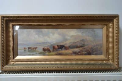 Edward Henry Holder (1847-1922) Oil painting Antiques Scotland Antique Art 5