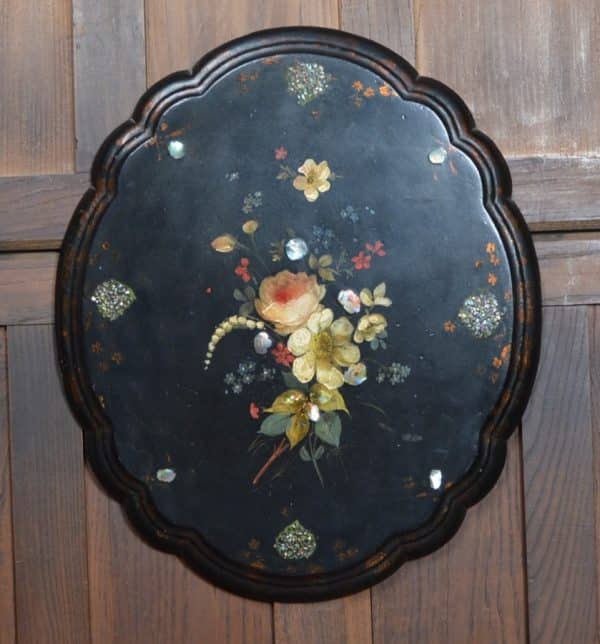 Victorian Paper Mache Wall Plaque SAI3045