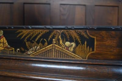 Edwardian Chinoiserie Oak Dressing Table SAI3287 - Image 18