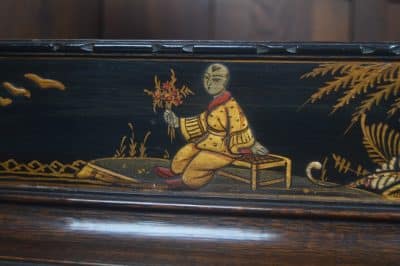 Edwardian Chinoiserie Oak Dressing Table SAI3287 - Image 17
