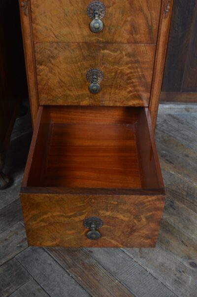 Pair Of Walnut Bedside Drawers SAI3336 antique chest Antique Cabinets 10
