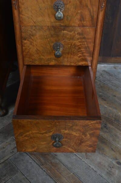 Pair Of Walnut Bedside Drawers SAI3336 - Image 8