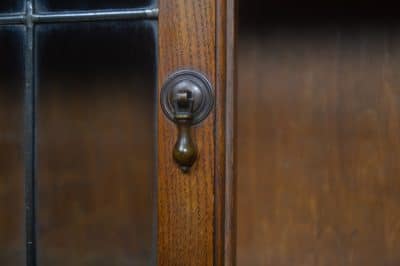 Edwardian Oak Minty Sectional Bookcase SAI3264 - Image 16