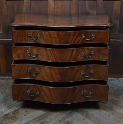 Georgian Mahogany Chest Of Drawers SAI3301 - Image 6