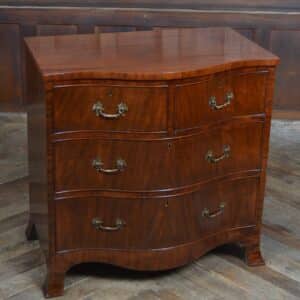 Edwardian Mahogany Serpentine Front Chest Of Drawers SAI3337 Antique Mahogany Furniture Antique Chest Of Drawers