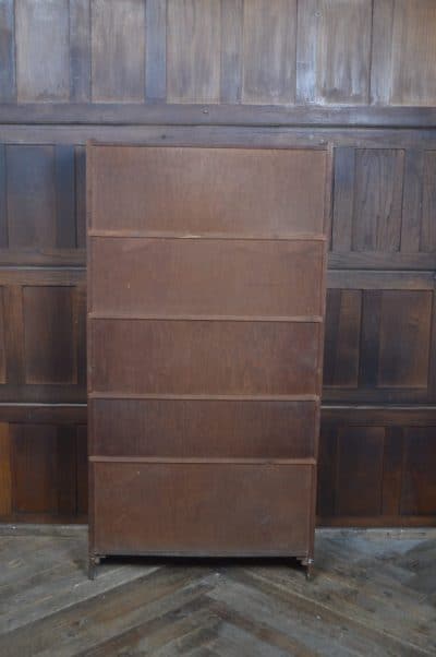 Edwardian Oak Minty Sectional Bookcase SAI3264 - Image 10