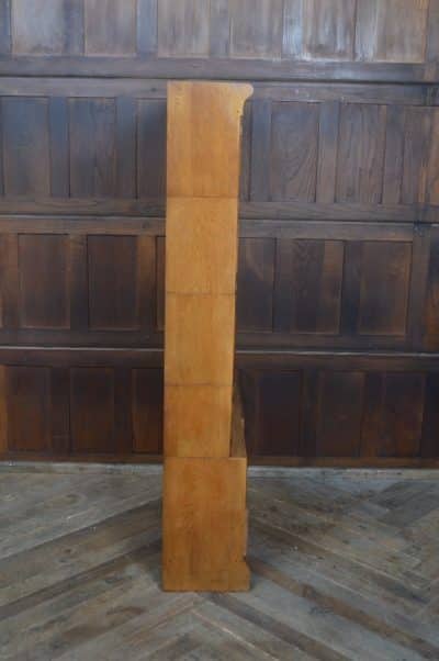 Edwardian Oak Minty Sectional Bookcase SAI3264 Antique Bookcases 11