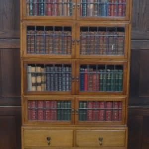Edwardian Oak Minty Sectional Bookcase SAI3264 Antique Bookcases