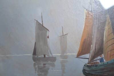 J Wallis Oil Painting SAI3326 - Image 8