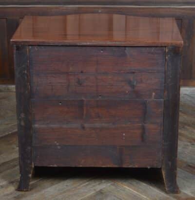Edwardian Mahogany Serpentine Front Chest Of Drawers SAI3337 - Image 11