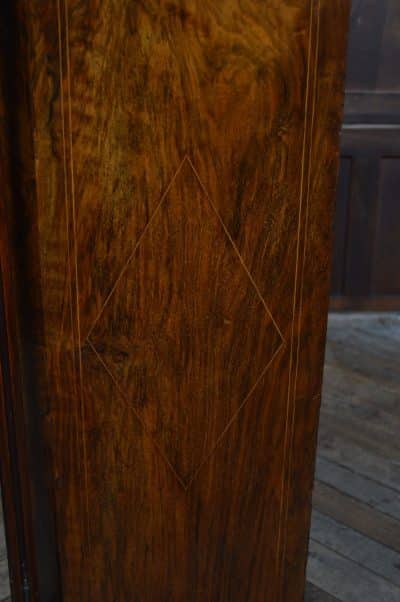 Victorian Walnut Bookcase / Display Cabinet SAI3302 - Image 13