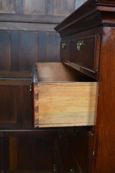 Georgian Oak Chest On Chest SAI3174 - Image 3
