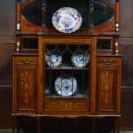 Edwardian Mahogany Display Cabinet SAI3303 Edwardian morror back sideboard Antique Cabinets