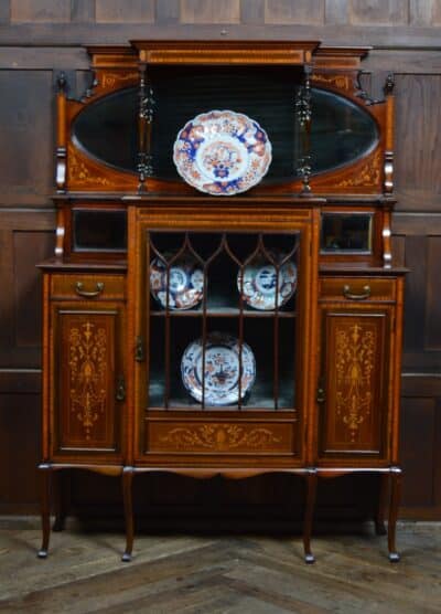 Edwardian Mahogany Display Cabinet SAI3303