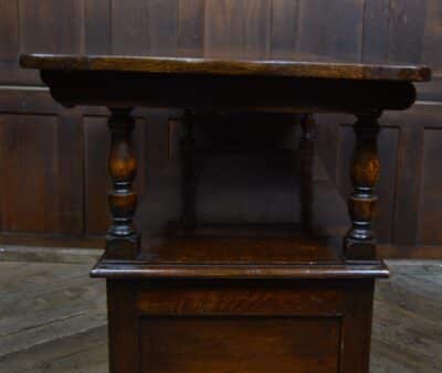 Edwardian Monk’s Bench / Hall Seat / Settle SAI3316 Antique Benches 17