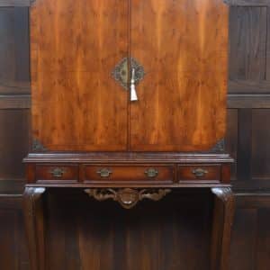 Walnut Office Cabinet On Stand SAI3268 Antique Cabinets
