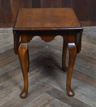 Edwardian Walnut Drop Leaf Table SAI3317 - Image 4