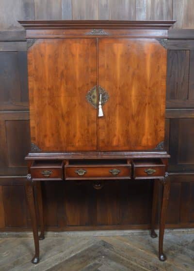 Walnut Office Cabinet On Stand SAI3268 Antique Cabinets 19