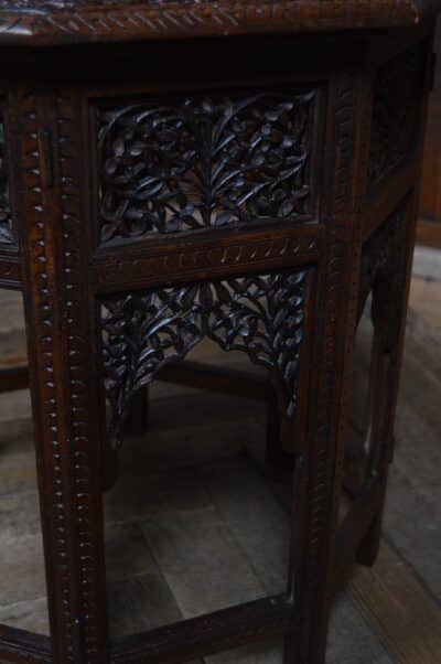 Islamic Octagonal Folding Occasional Table SAI3330 - Image 14