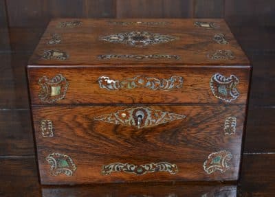 Victorian Rosewood Jewellery Box SAI3166 Antique Boxes 4