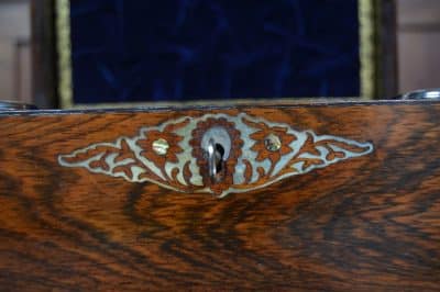Victorian Rosewood Jewellery Box SAI3166 Antique Boxes 17