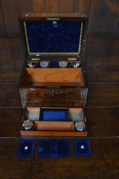 Victorian Rosewood Jewellery Box SAI3166 Antique Boxes 11