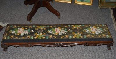 A Victorian Tanzi foot stool