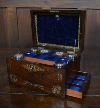 Victorian Rosewood Jewellery Box SAI3166 Antique Boxes 21