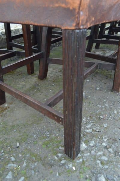 Set of 11 Geo III mahogany dining chairs - Image 6