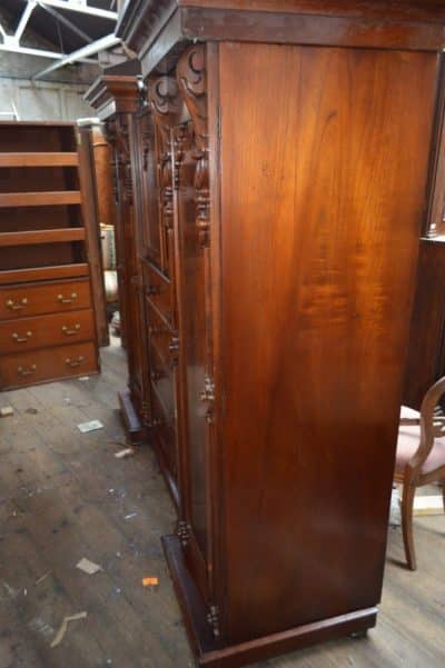 Victorian Combination wardrobe Antiques Scotland Antique Furniture 6